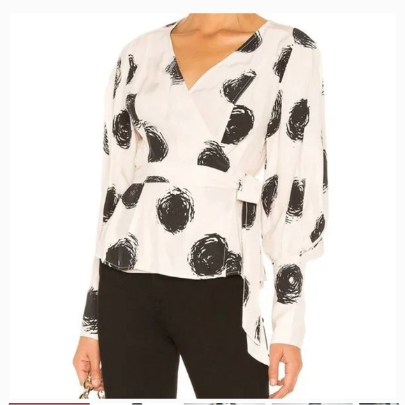 C/MEO Collective Opacity Wrap Blouse - Picture 5 of 5